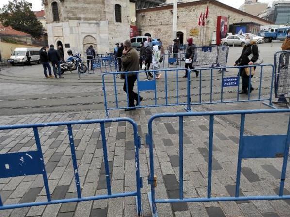 İstiklal Caddesinde 7 bin kişi sınırlaması Bugün başladı...