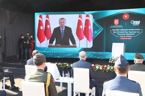 İlk Milli Helikopter Motoru üretiminde tarihi gün Cumhurbaşkanı Erdoğandan flaş açıklamalar