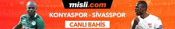 Konyaspor - Sivasspor maçı  Tek Maç ve Canlı Bahis seçenekleriyle Misli.com’da