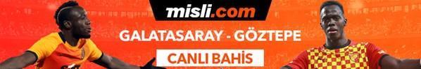 Galatasaray - Göztepe maçı Tek Maç ve Canlı Bahis seçenekleriyle Misli.com’da