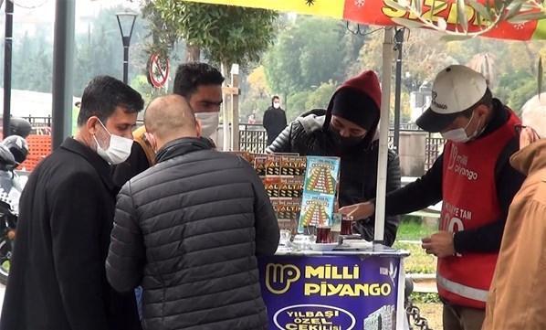 Hatay’da Milli Piyango biletlerine yoğun ilgi