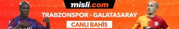 Trabzonspor - Galatasaray maçı Tek Maç ve Canlı Bahis seçenekleriyle Misli.com’da