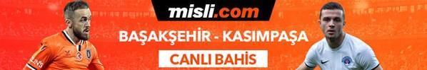 Başakşehir - Kasımpaşa maçı Tek Maç ve Canlı Bahis seçenekleriyle Misli.com’da