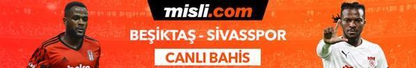 Beşiktaş - Sivasspor Tek Maç ve Canlı Bahis seçenekleriyle Misli.com’da