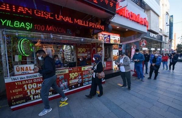 Antalyada Milli Piyango biletlerine yoğun ilgi Yüzde 90ı tükendi