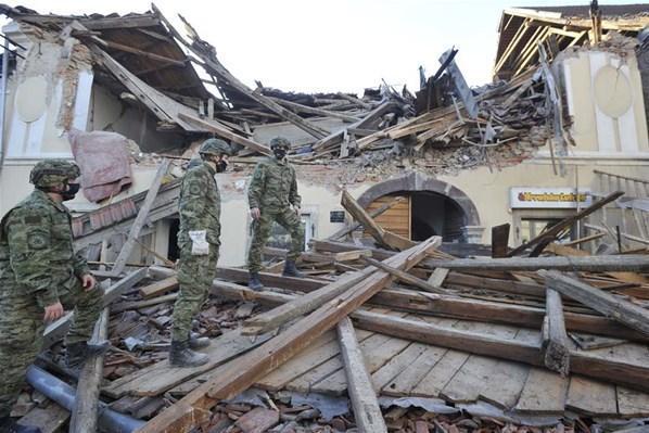 Hırvatistanda 6,3 şiddetinde deprem