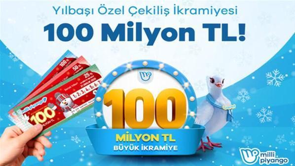 Milli Piyango yılbaşı çekilişi başladı