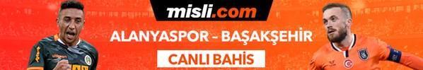 Alanyaspor -Başakşehir Tek Maç ve Canlı Bahis seçenekleriyle Misli.com’da