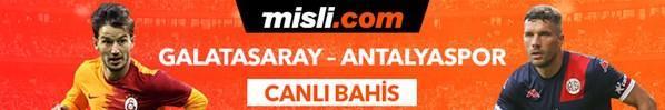 Galatasaray-Antalyaspor Tek Maç ve Canlı Bahis seçenekleriyle Misli.com’da