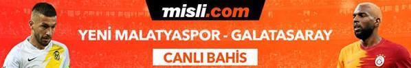 Yeni Malatyaspor - Galatasaray maçı Tek Maç ve Canlı Bahis seçenekleriyle Misli.com’da