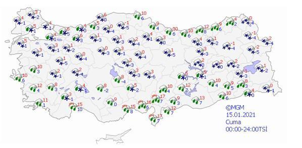 Meteorolojiden son dakika uyarısı İstanbulda kar ne zaman başlayacak