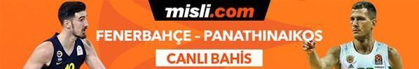 Fenerbahçe Beko - Panathianikos maçı Tek Maç ve Canlı Bahis seçenekleriyle Misli.com’da