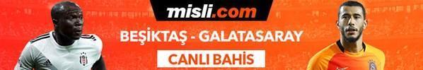 Beşiktaş - Galatasaray derbisi Tek Maç ve Canlı Bahis seçenekleriyle Misli.com’da