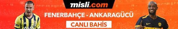 Fenerbahçe - Ankaragücü maçı Tek Maç ve Canlı Bahis seçenekleriyle Misli.com’da