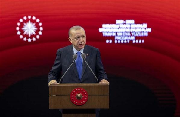 Cumhurbaşkanı Erdoğan: Türkiye dünyada hedefini tutturan iki ülkeden biri oldu