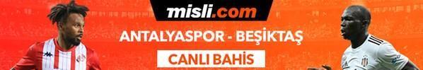 Antalyaspor - Beşiktaş maçı Tek Maç ve Canlı Bahis seçenekleriyle Misli.com’da