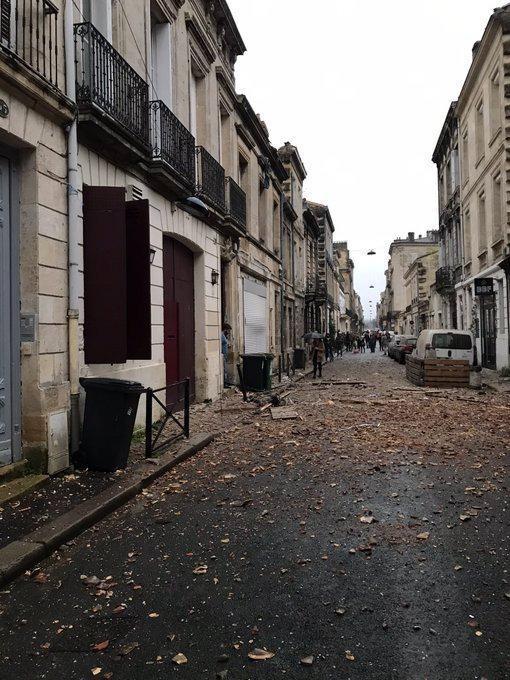 Fransanın Bordeaux şehrinde patlama