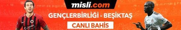 Gençlerbirliği - Beşiktaş maçı Tek Maç ve Canlı Bahis seçenekleriyle Misli.com’da