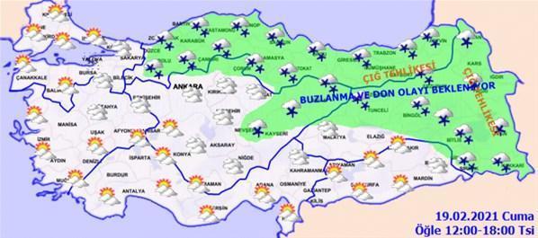 Meteorolojiden 33 ile kritik uyarı Yoğun kar, sağanak