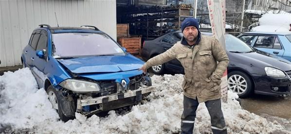 Kar yağdı, kaportacılar doldu taştı