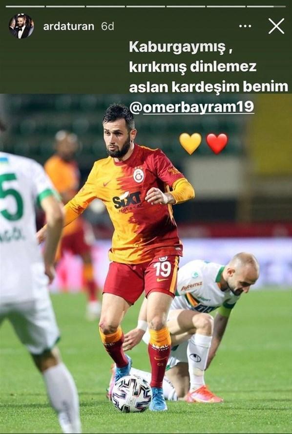 Arda Turanın Ömer Bayram paylaşımı gerçeği ortaya çıkardı