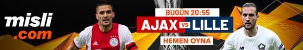 Ajax - Lille maçı Tek Maç ve Canlı Bahis seçenekleriyle Misli.com’da