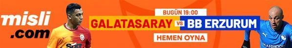 Galatasaray - Erzurumspor maçı Misli.comda