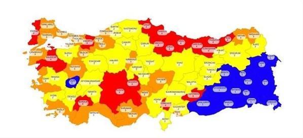 Hafta içi ve hafta sonu sokağa çıkma yasağı saatleri... İl il risk haritasına göre hangi illerde sokağa çıkma yasağı kalktı, hangi illerde devam ediyor