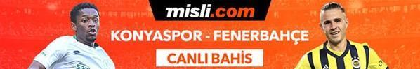Konyaspor - Fenerbahçe maçı Tek Maç ve Canlı Bahis seçenekleriyle Misli.com’da
