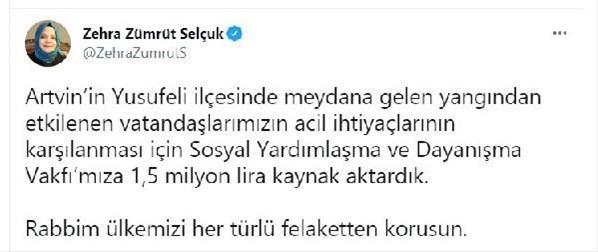 Destek ödemesi yapılıyor Acil ihtiyaçlar için...