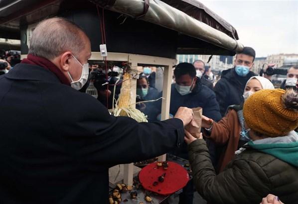 Cumhurbaşkanı Erdoğandan AKM ve Taksim Camiine sürpriz ziyaret