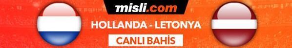 Hollanda - Letonya maçı canlı bahis heyecanı Misli.comda