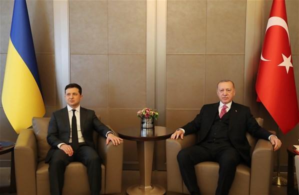 Cumhurbaşkanı Erdoğan-Zelenskiy görüşmesi başladı