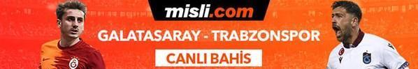 Galatasaray - Trabzonspor maçı canlı bahis heyecanı Misli.comda