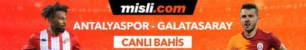 Antalyaspor - Galatasaray maçı canlı bahis heyecanı Misli.comda