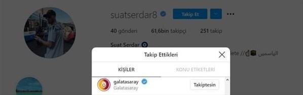 Van Aanholttan sonra Suat Serdar da Galatasarayı takibe aldı