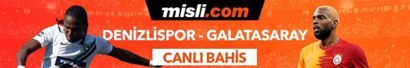 Denizlispor - Galatasaray maçı Tek Maç ve Canlı Bahis seçenekleriyle Misli.com’da
