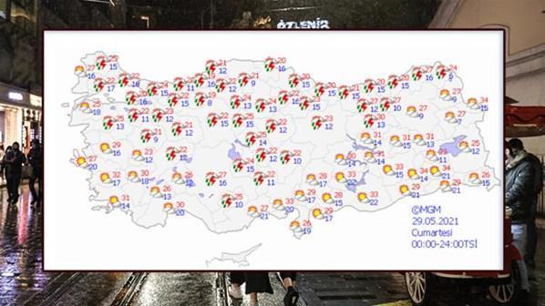 Meteoroloji son dakika uyarısı Geri geliyor, cumartesi günü...