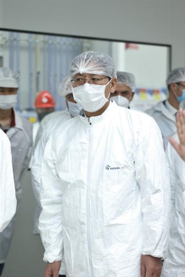 Çin Büyükelçisi Kalyon Güneş Teknolojileri Fabrikası’nı ziyaret etti