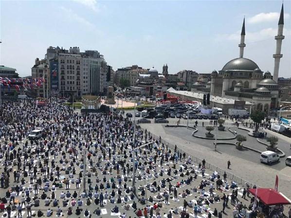 Taksimde tarihi gün Cumhurbaşkanı Erdoğan müjdeyi duyurdu: Bir eserimiz daha yükseliyor