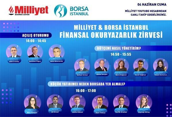 Milliyet gazetesi ve Borsa İstanbul iş birliğiyle Finansal Okuryazarlık Zirvesi