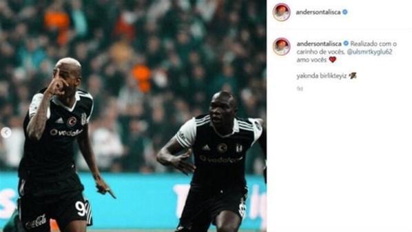 Talisca tam 7 ay önce Aboubakarın yeni takımını duyurmuş