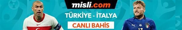 Türkiye - İtalya maçı Tek Maç ve Canlı Bahis seçenekleriyle Misli.com’da