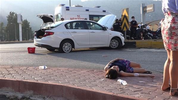 İranlı turist kaza yaptı sonrasında herkesi şoke etti