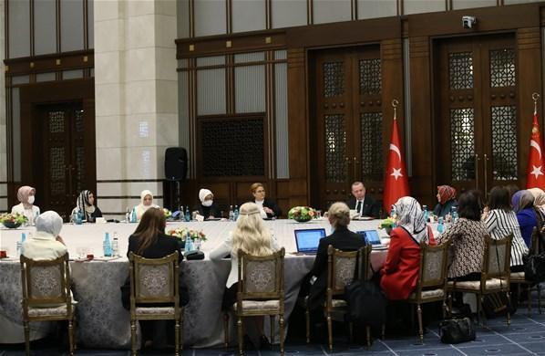 Cumhurbaşkanı Erdoğan, Kadına Karşı Şiddetle Mücadele İstişare Toplantısına başkanlık etti