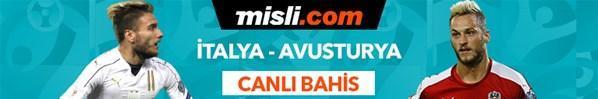 İtalya - Avusturya maçı Tek Maç ve Canlı Bahis seçenekleriyle Misli.com’da