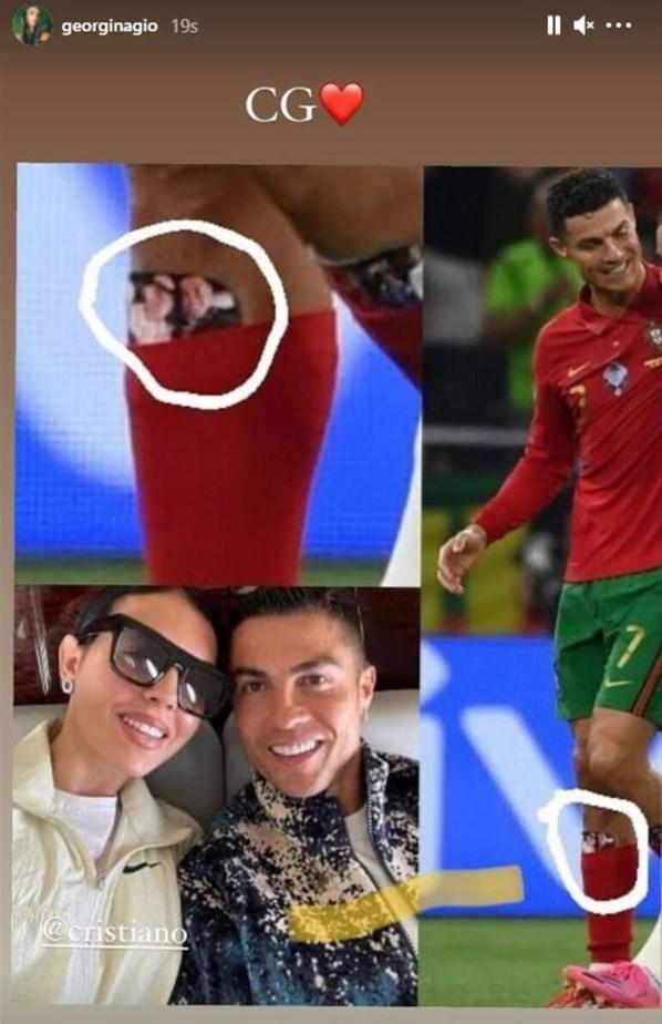 Ronaldonun gizem totemi ortaya çıktı Georgina Rodriguez paylaşınca...