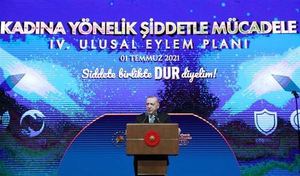 Cumhurbaşkanı Erdoğan Kadına Yönelik Şiddetle Mücadele 4. Ulusal Eylem Planını açıkladı