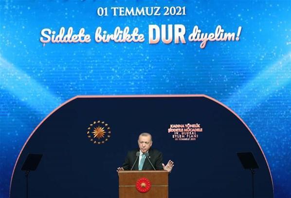 Cumhurbaşkanı Erdoğan Kadına Yönelik Şiddetle Mücadele 4. Ulusal Eylem Planını açıkladı