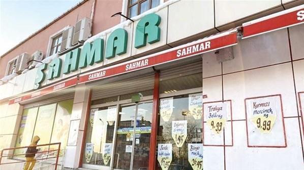 Şahmar market zinciri bir gecede kapandı